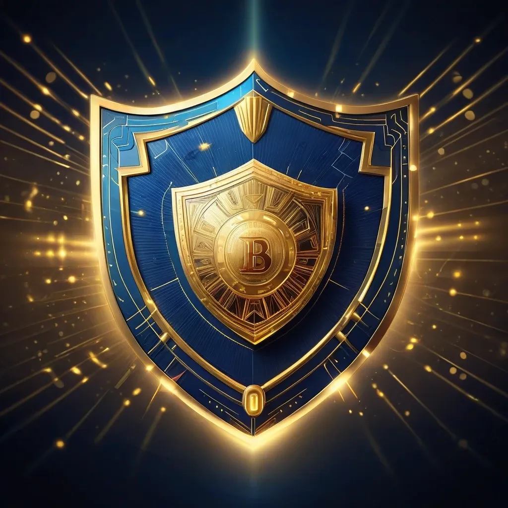 Golden Safety Shield