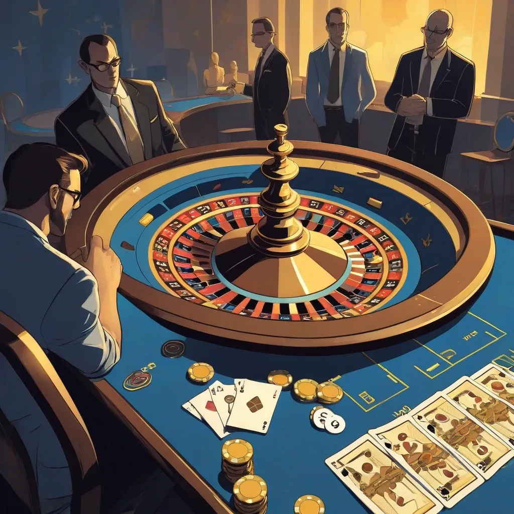Strategic Roulette Art